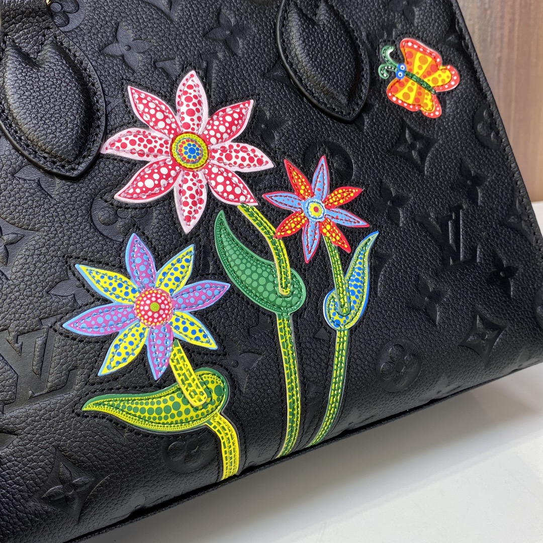 New exclusive embroidery and carving matching M21732 small size LV x YK OnTheGo PM MM as the l