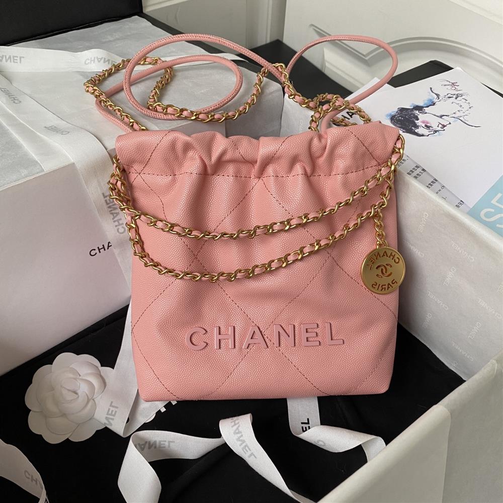 Chanel23BAS3980 particles Chanels mini 22 hit Red HeartThe bag accessories of Chanel Goose will al