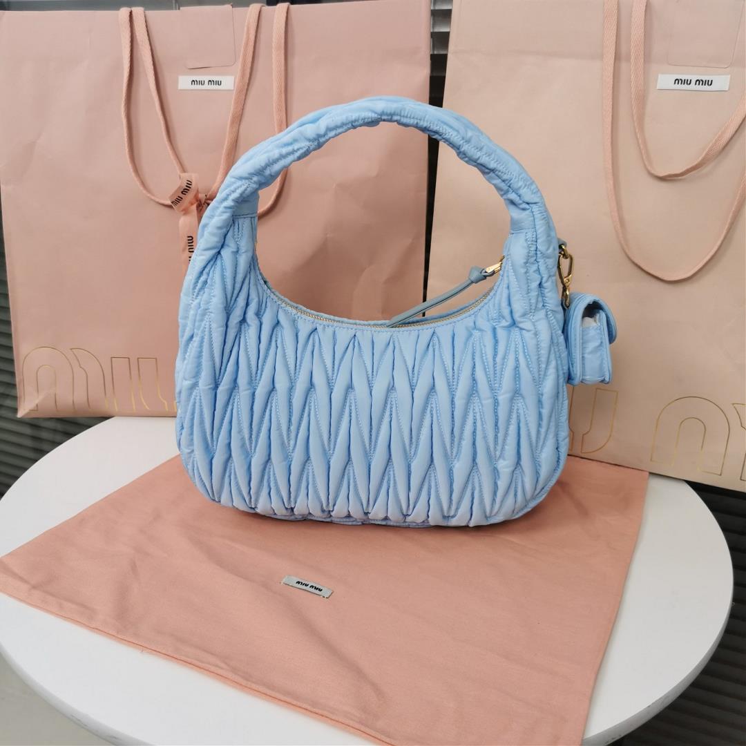 MiuWander handbag a new product of M family is made of environmentfriendly nylon The yarn is m