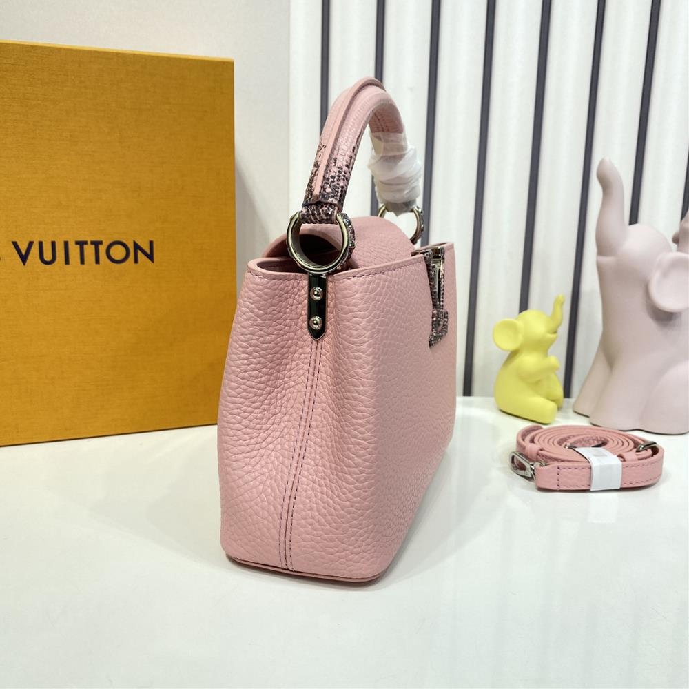 When I first laid my eyes on the LV Capuchines Mini Handbag I was immediately drawn to it