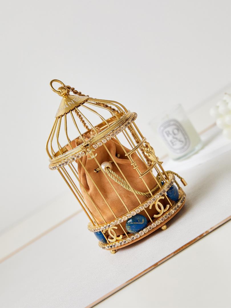 The highend handicraft workshop series has produced a bird cage which is truly stunning