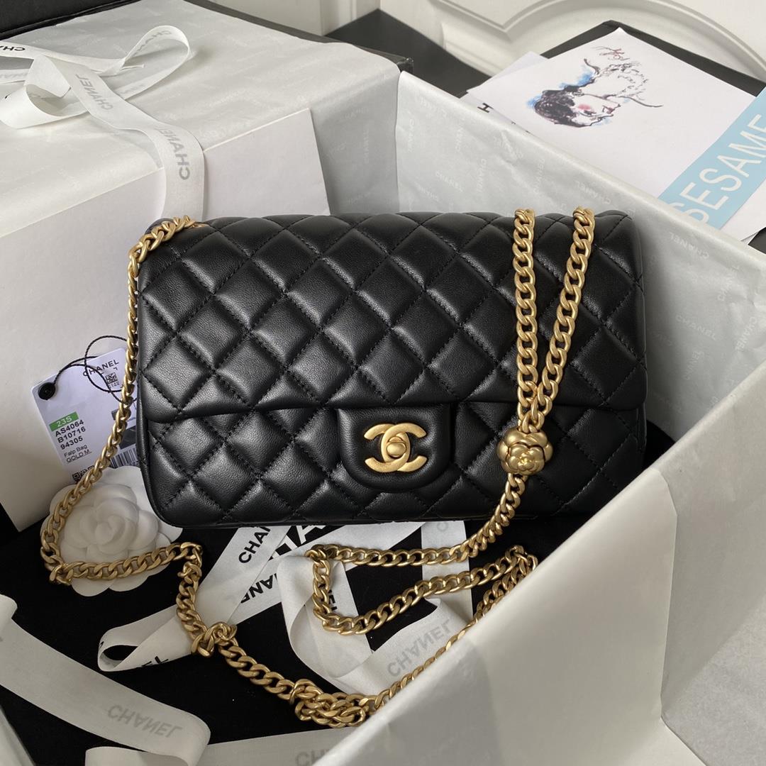 Chanel Chanel Camellia Adjustment Buckle Series Large AS4064 The annual flagship design of the S ser