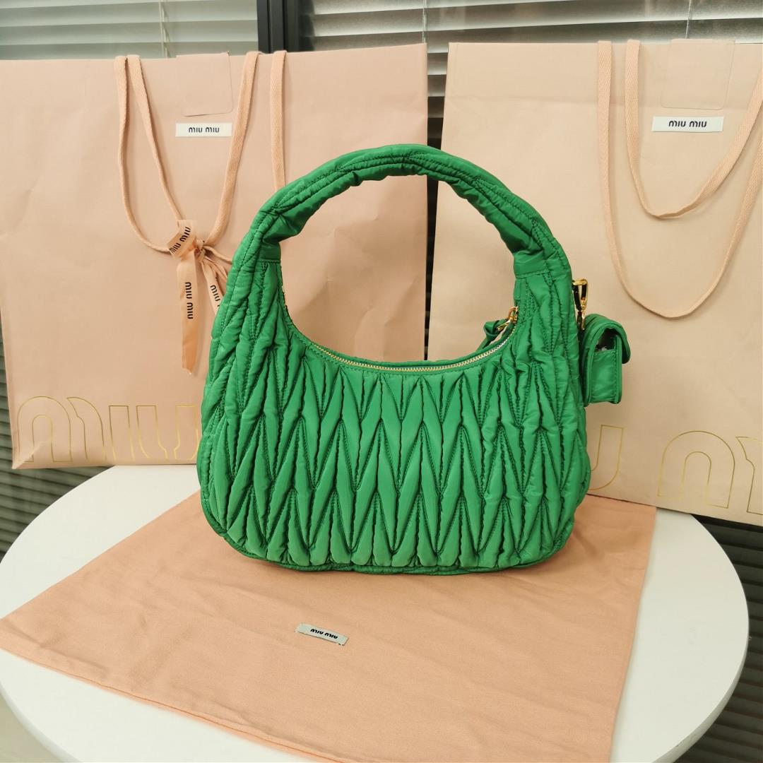 MiuWander handbag a new product of M family is made of environmentfriendly nylon The yarn is m