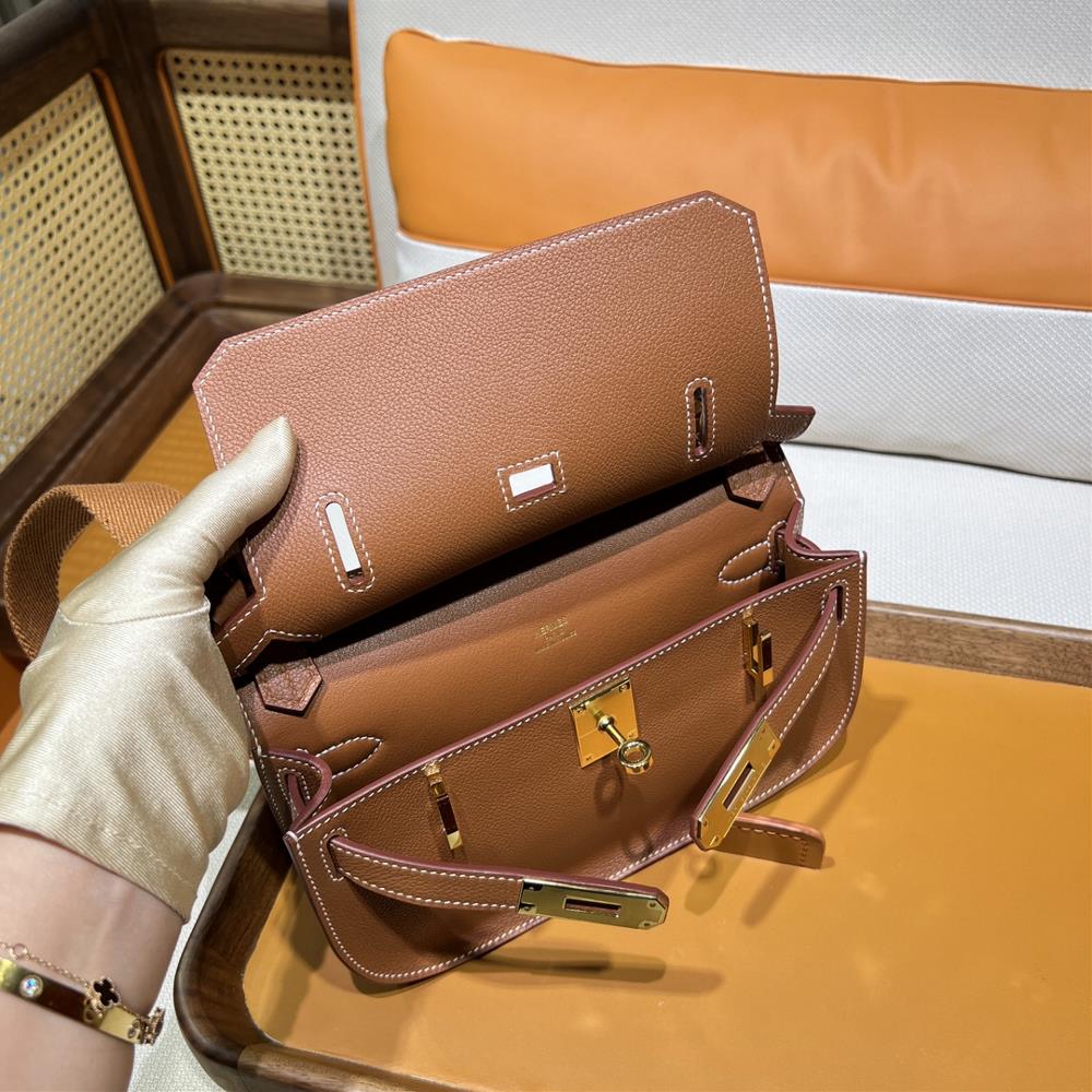 hermes Jypsiere mini 23 Gypsy Elercolor 37 Gold Brown Gold Button Purchase Level Top Origi