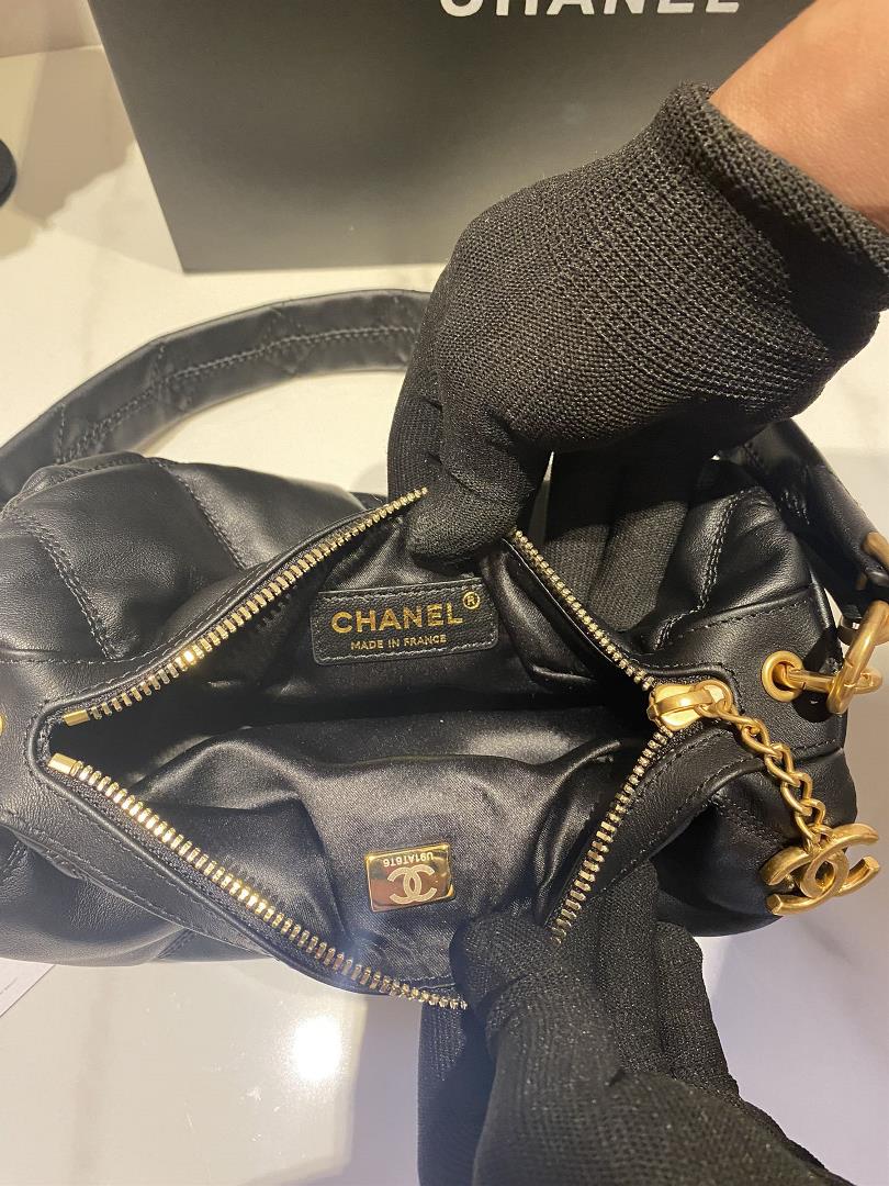 Chanel 23s new mini bowling bag is crafted from the latest topnotch fetal cowhide series