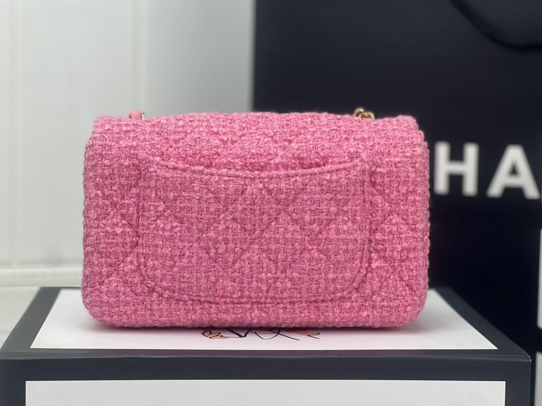 Chanel CF woolen series this is a bag that can be praised by all friends around us for it