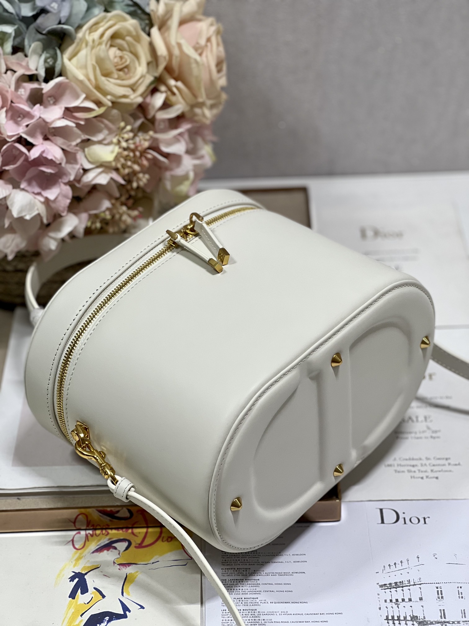 Dior New Large White Makeup Box BagThe design is more exquisite The exquisite design fully ref