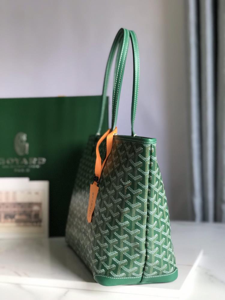 The Goyard bag particularly the Saint Louis model has become an iconic symbol of luxury