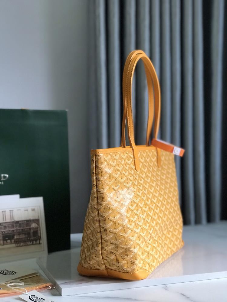 The Goyard bag specifically the Saint Louis model has become a symbol of luxury and excl