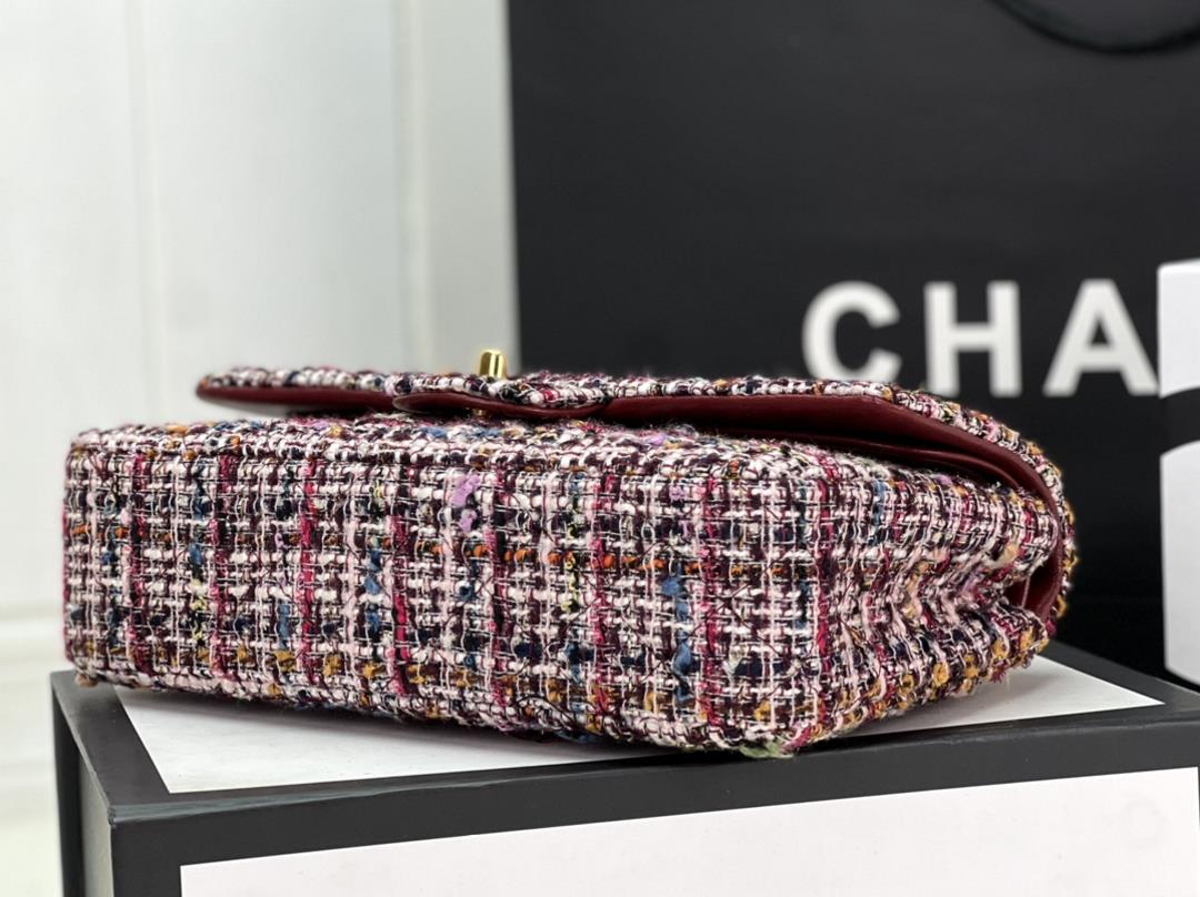 Chanel CF woolen series this is a bag that can be praised by all friends around us for it