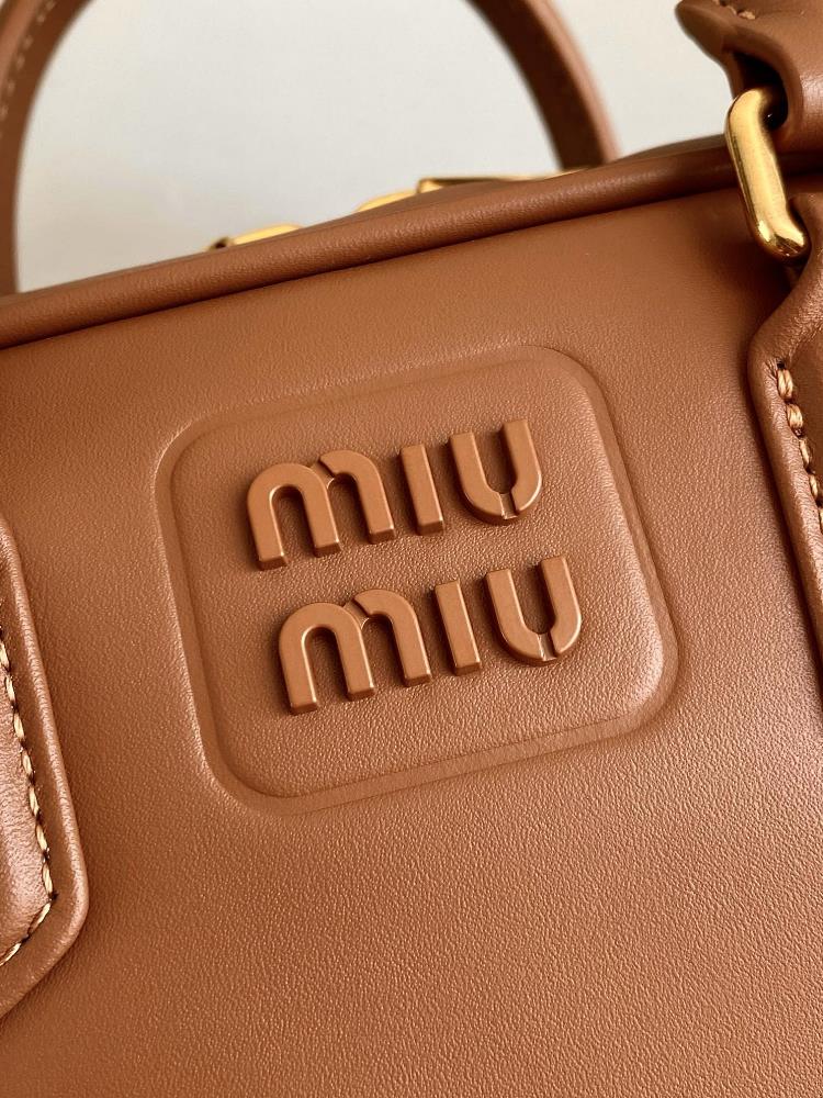 Additionally the Miumiu Bowling bag comes in a variety of colors and finishes allowing m