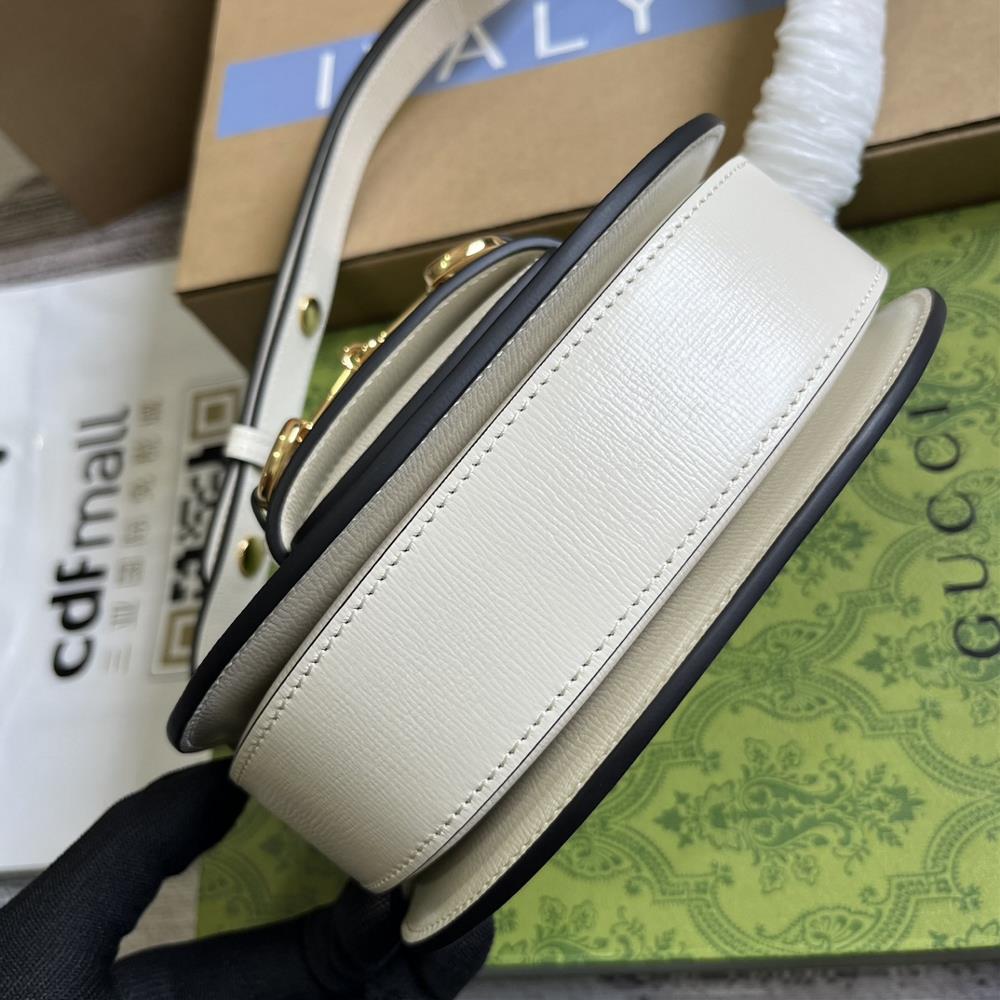 With a Full Set of Packaging Original Leather Minibody Saddle Bag Gucci Aria Fashion Si