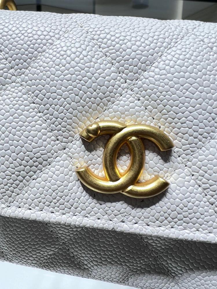 chanel bagAP3224Ydouble c embossed logo