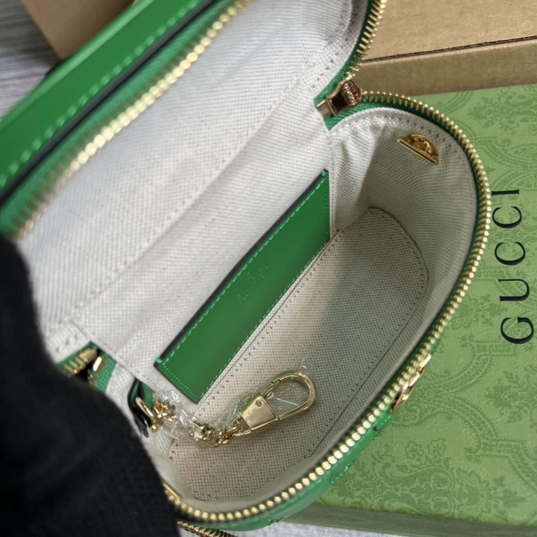 Equipped with a full set of specialty green packaging GG Matelassmini handbags quilted leather