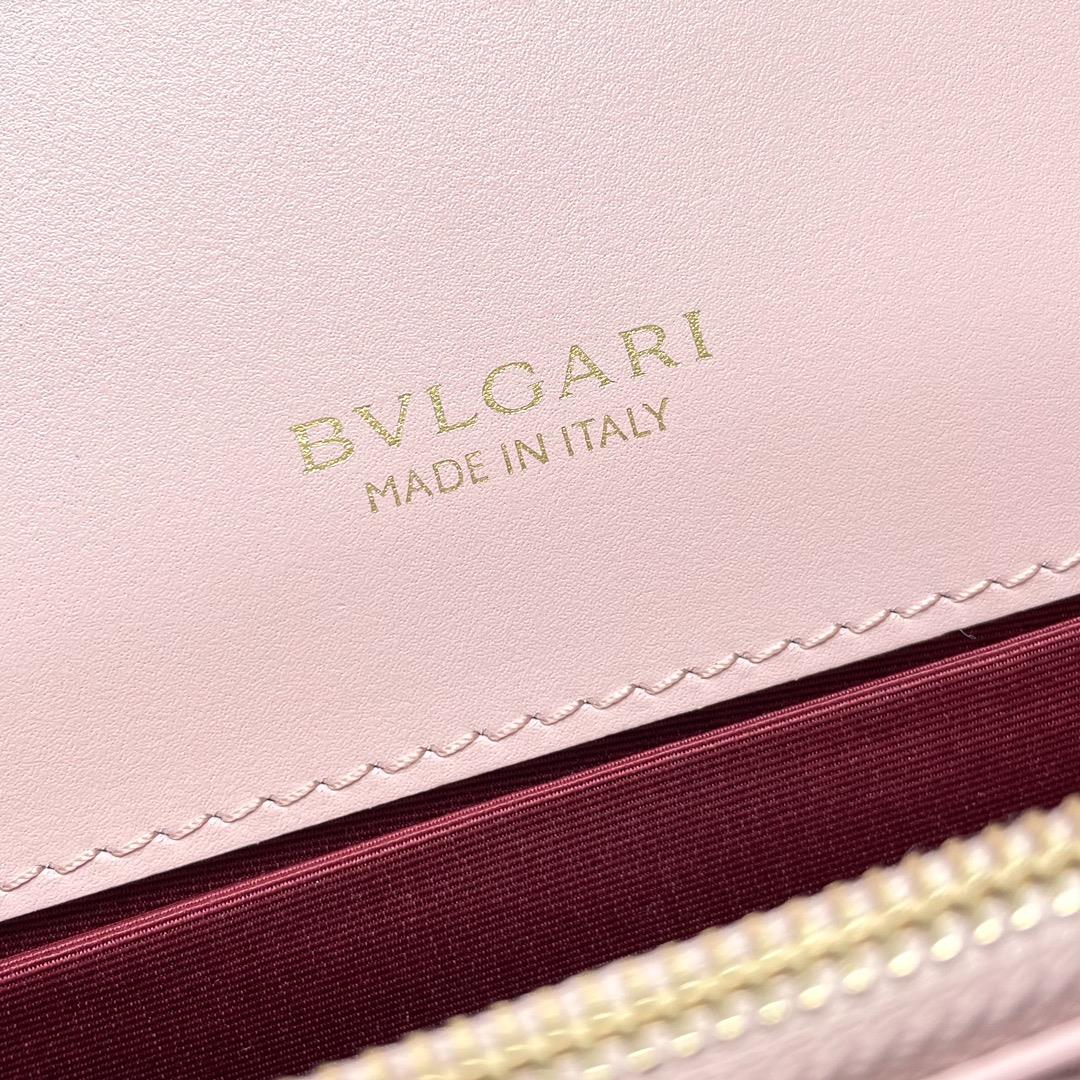 Bvlgar upgraded cowhide leather soft and delicate inspired by nature exudes a sense of feminin