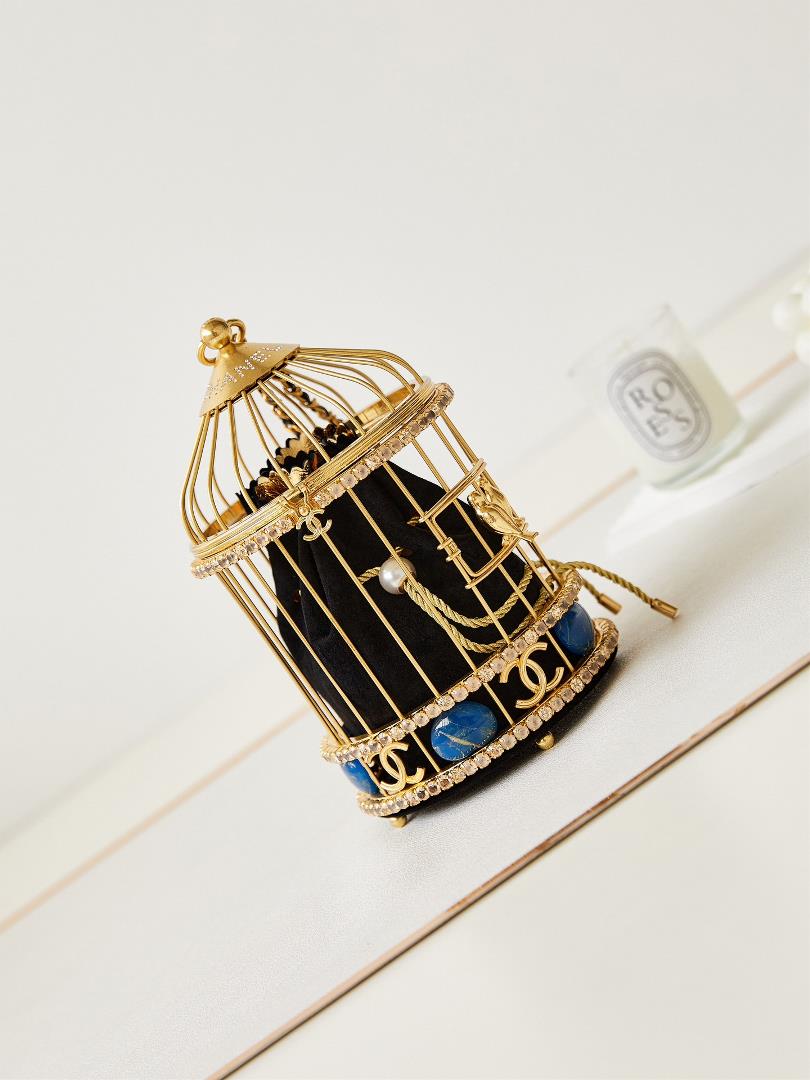 The highend handicraft workshop series has produced a bird cage which is truly stunning