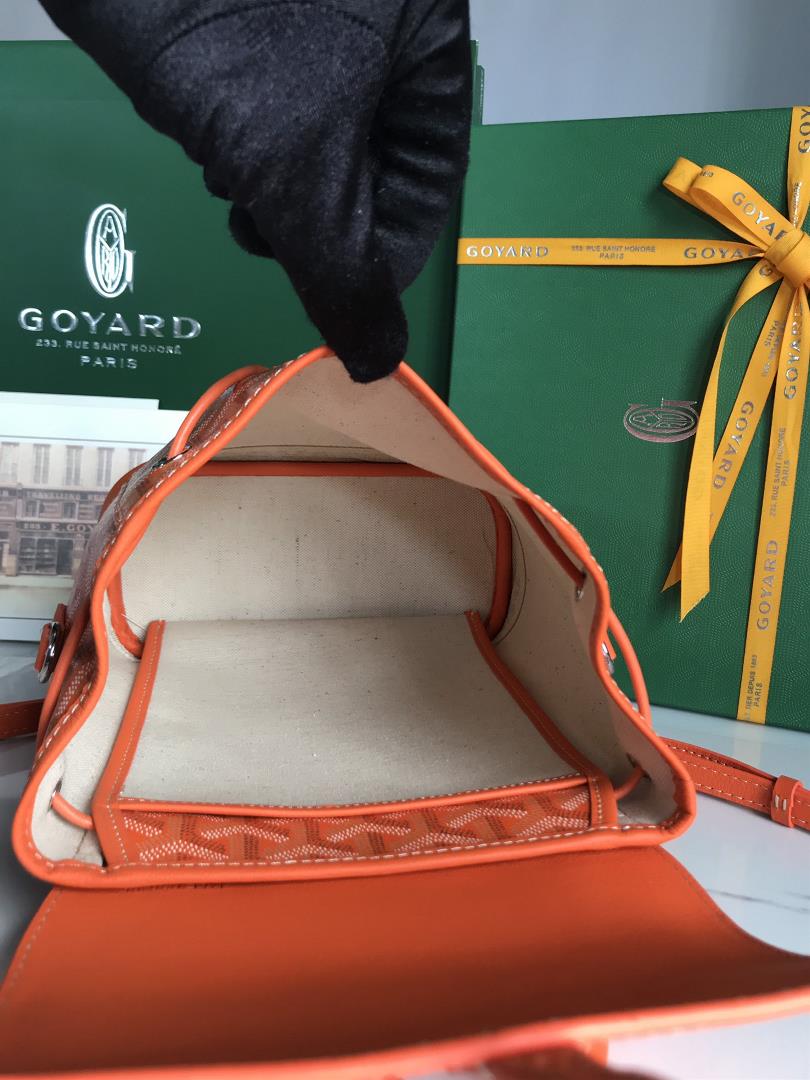 Goyard Alpin Mini Backpack Upgrade Delivery Original Gift Box Upgrade Instructions RibbonGoyar