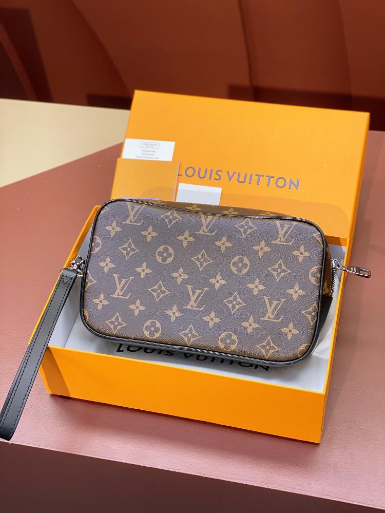 What sets this LV bag apart is its timeless design and durability The Damier Ebene coated