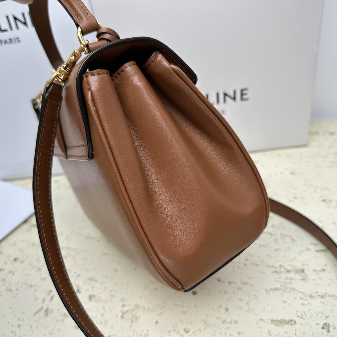 Celines new classic STRAP16 mini handbag this model can accommodate larger smartphone models s