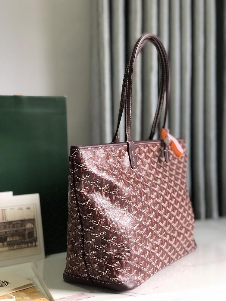 The Goyard bag specifically the Saint Louis model has become a symbol of luxury and excl