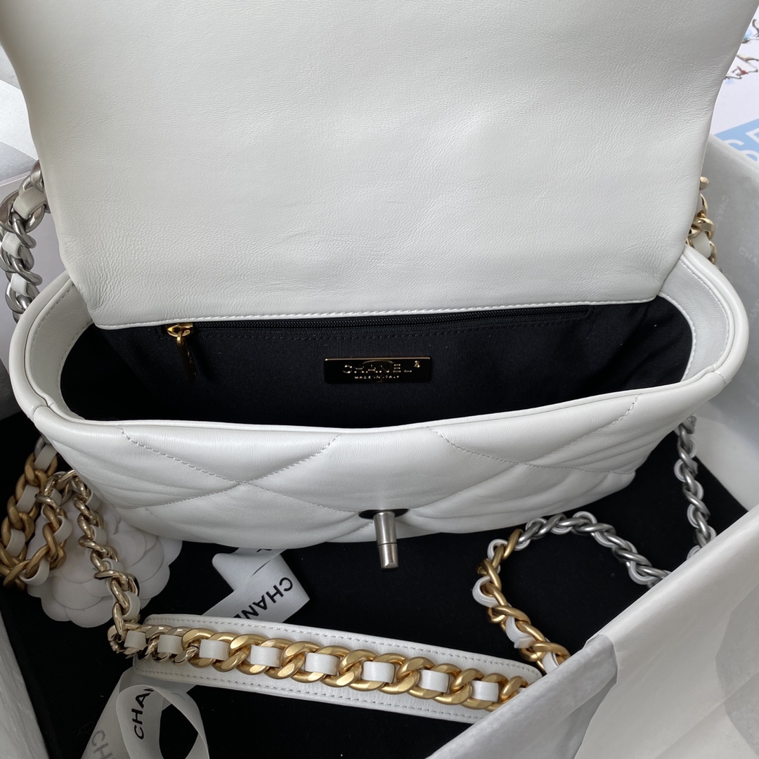 1160 small silver chain Ohanel autumn and winter 19Bag combined with all classic pillow bagsTh