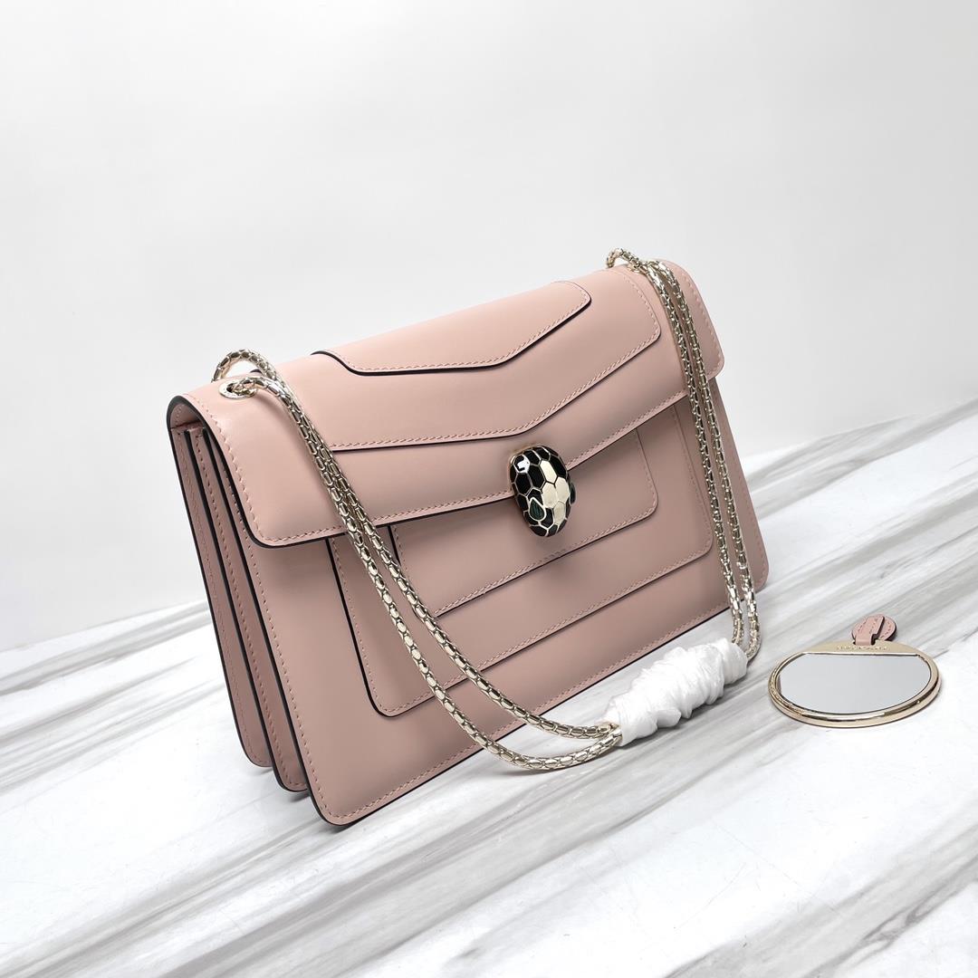 Bvlgar upgraded cowhide leather soft and delicate inspired by nature exudes a sense of feminin