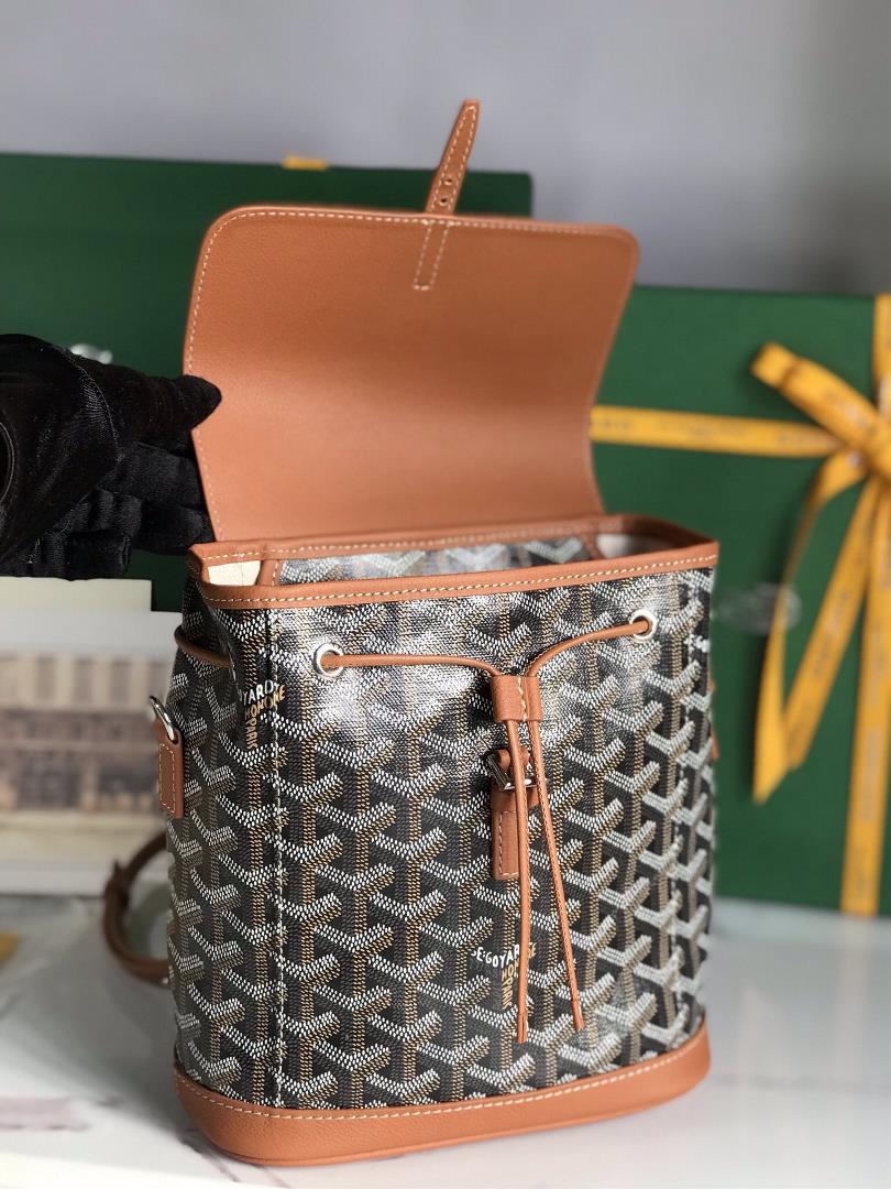 Goyard Alpin Mini Backpack Upgrade Delivery Original Gift Box Upgrade Instructions RibbonGoyar