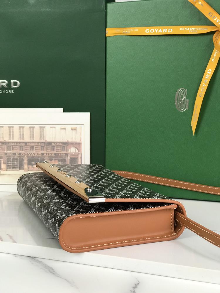 The Goyard bag specifically the MonteCarlo Small Handbag is the epitome of personalized