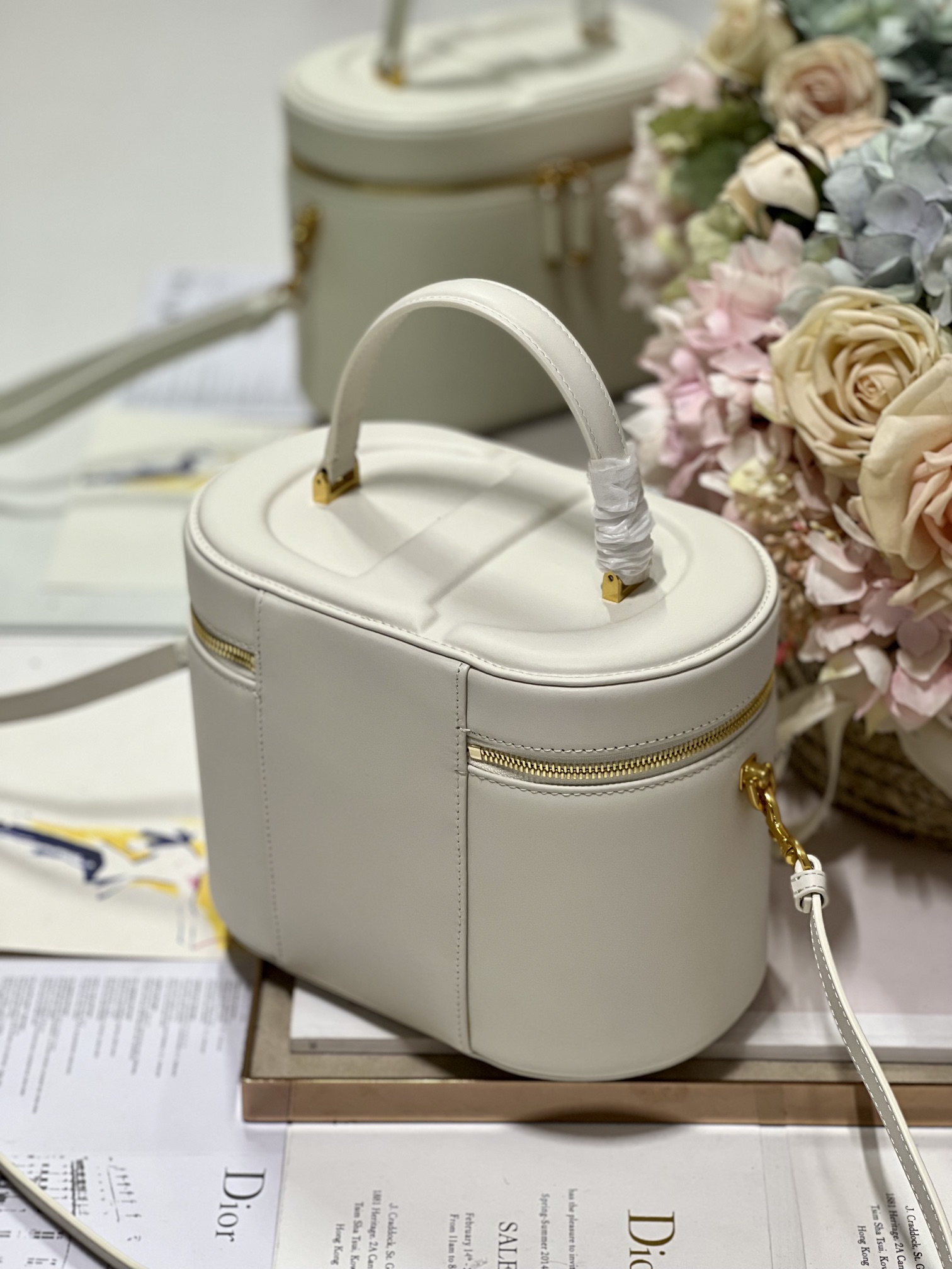 Dior New Large White Makeup Box BagThe design is more exquisite The exquisite design fully ref