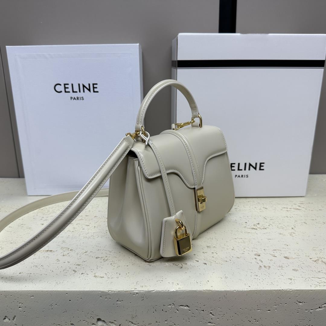 Celines new classic STRAP16 mini handbag this model can accommodate larger smartphone models s