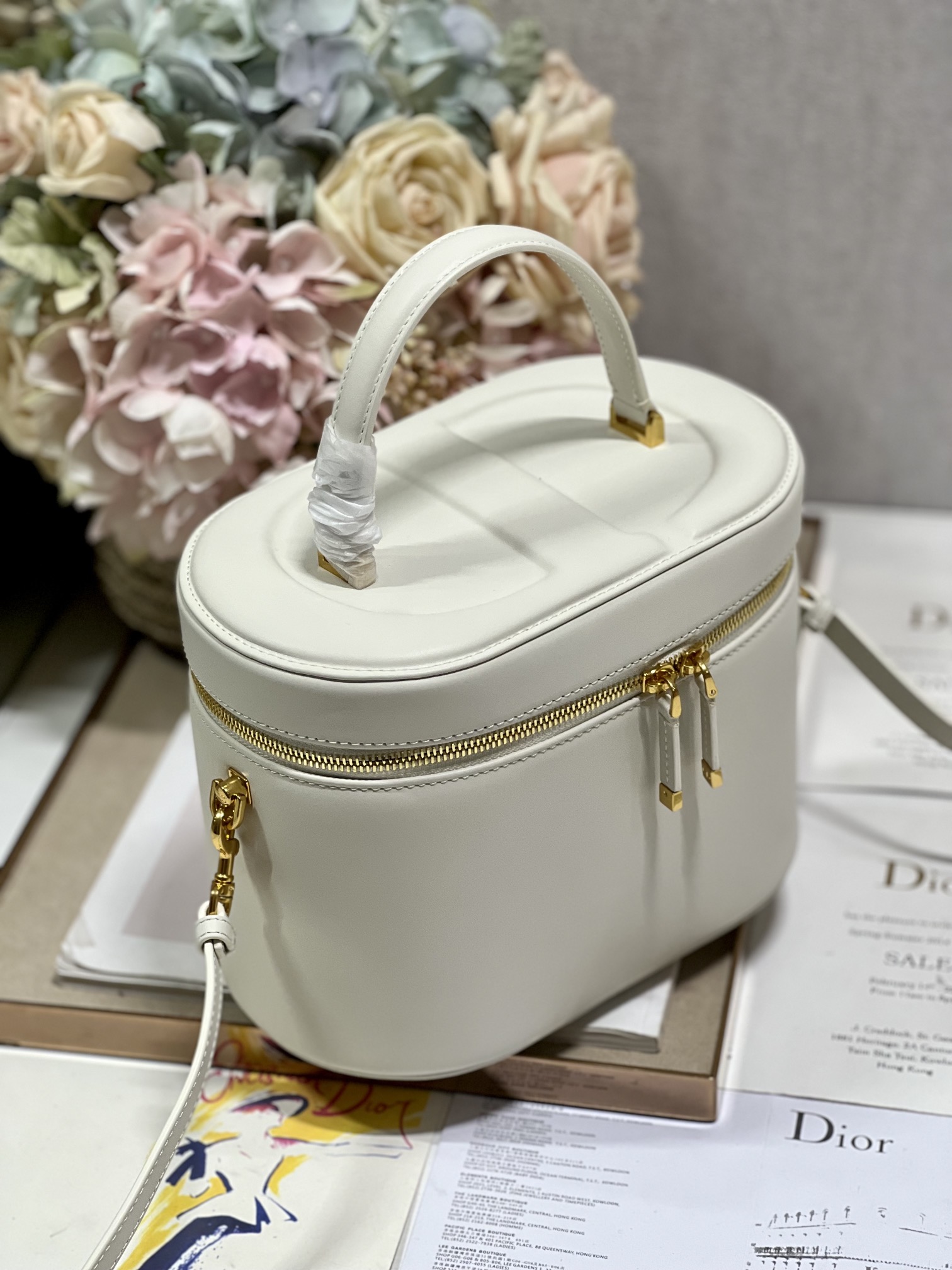 Dior New Large White Makeup Box BagThe design is more exquisite The exquisite design fully ref