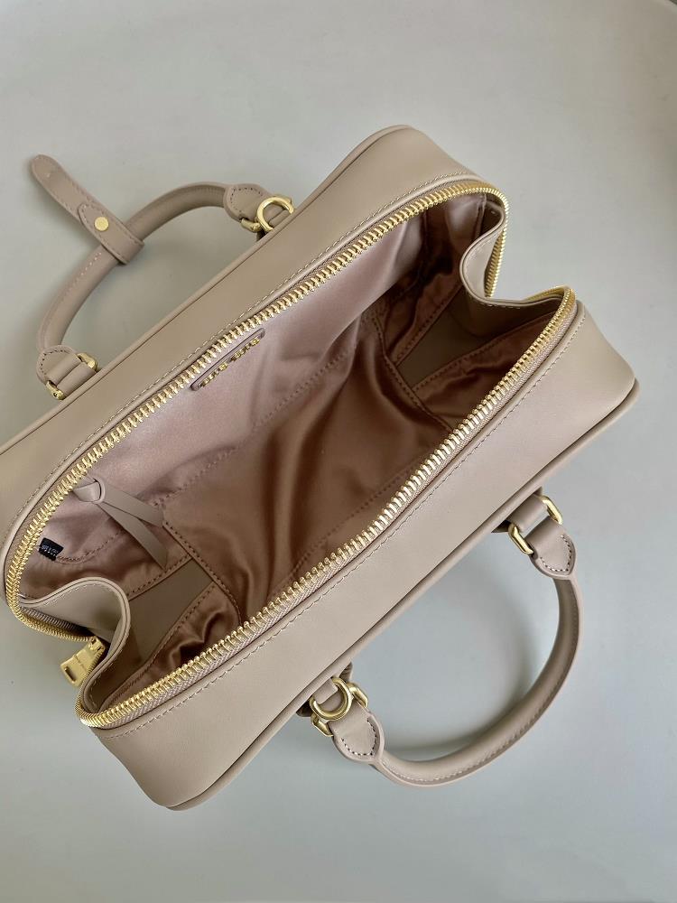 In conclusion the Miumiu Bowling bag in Milk Tea color has become a big hit for a reason