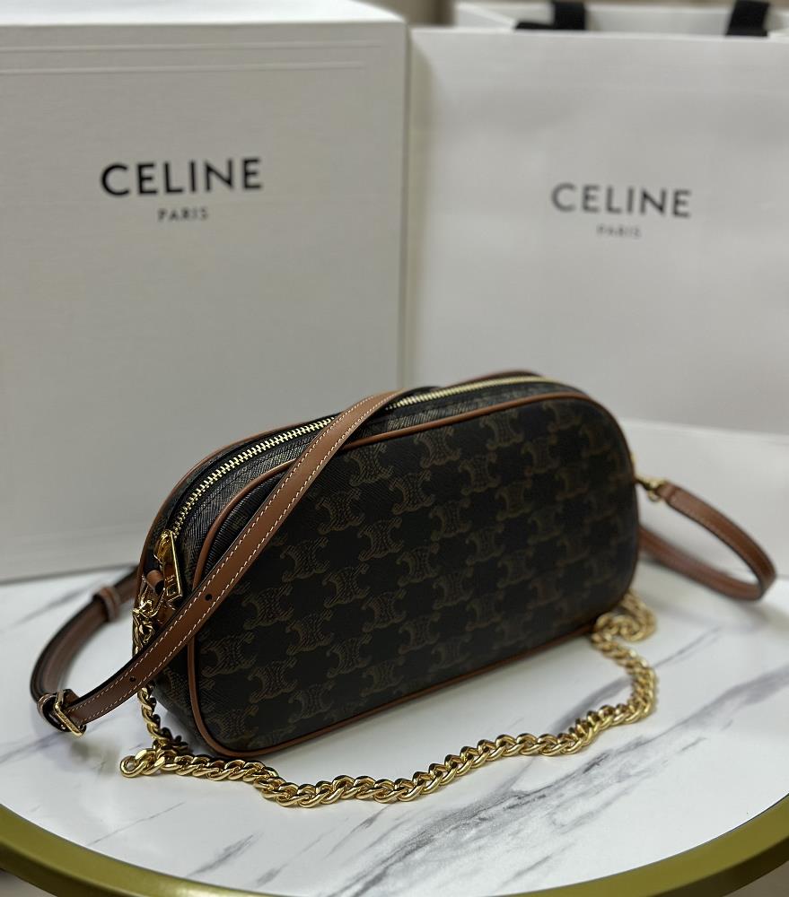 New product launchCE chain pack is newCeline 23s new MULTI logo printed cow leather handb