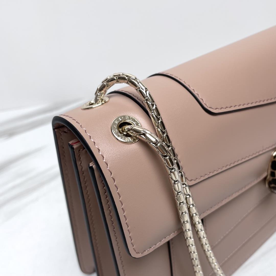 Bvlgar upgraded cowhide leather soft and delicate inspired by nature exudes a sense of feminin