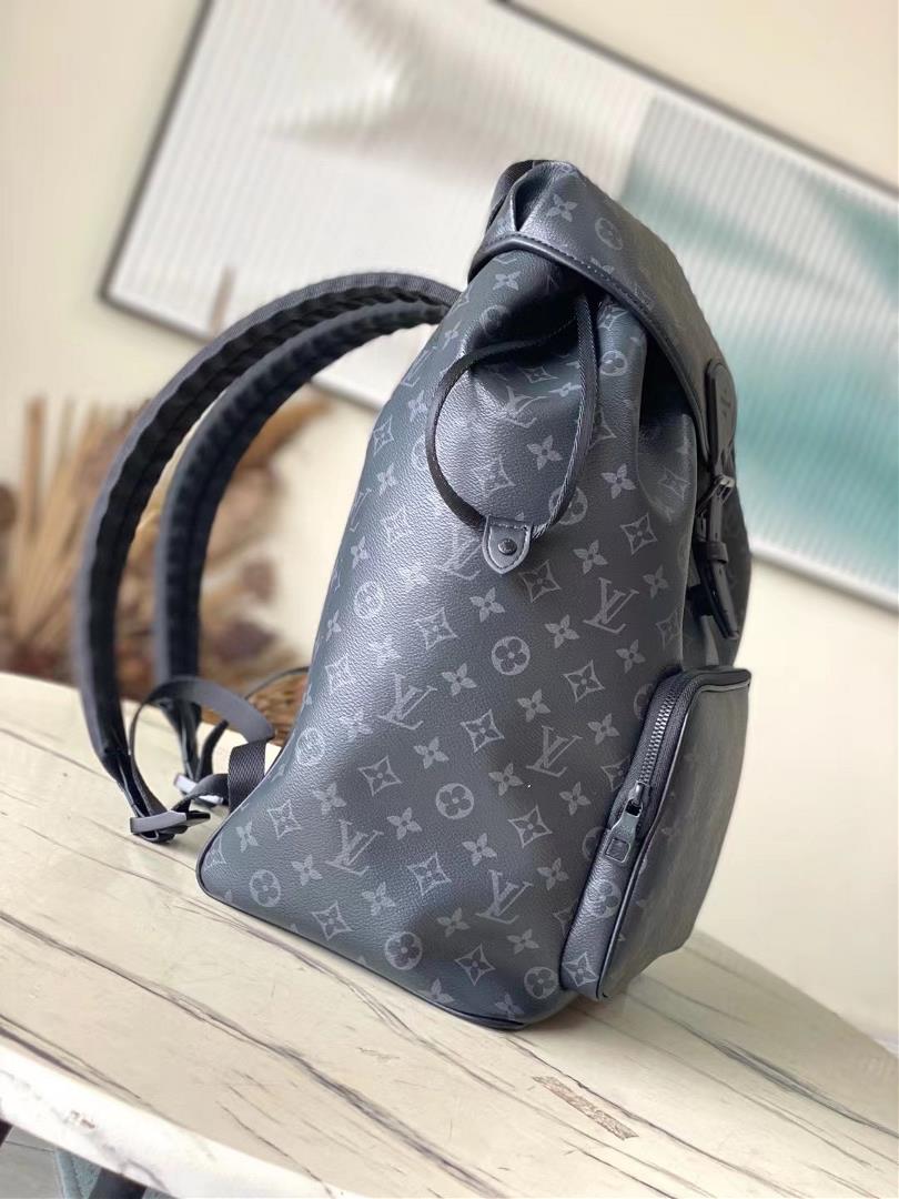 the top original single m46683 this montsouris shoulder bag is monogram eclipse canvas wit