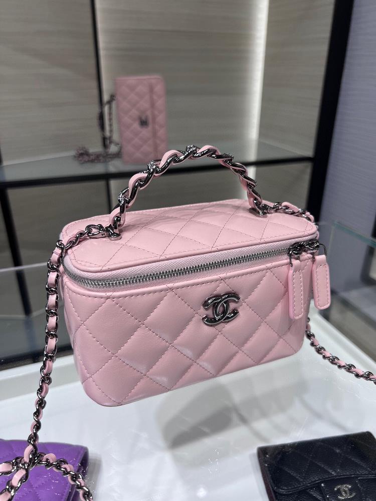 What sets the AP3593Y apart from other Chanel bags is its long box shape making it a stan