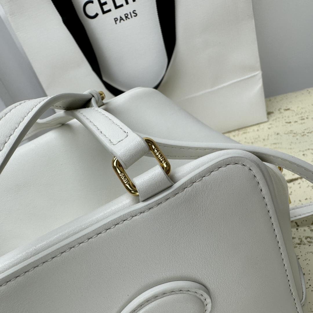 celines new FOLDED CUBE smooth cow leather handbag lined with suede cow leather carrying shoul