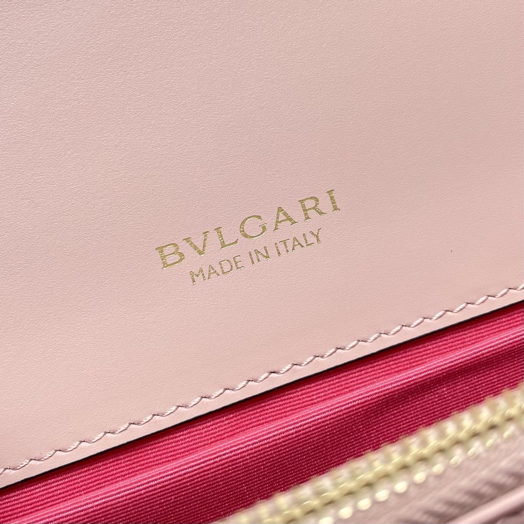 Bvlgar upgraded cowhide leather soft and delicate inspired by nature exudes a sense of feminin