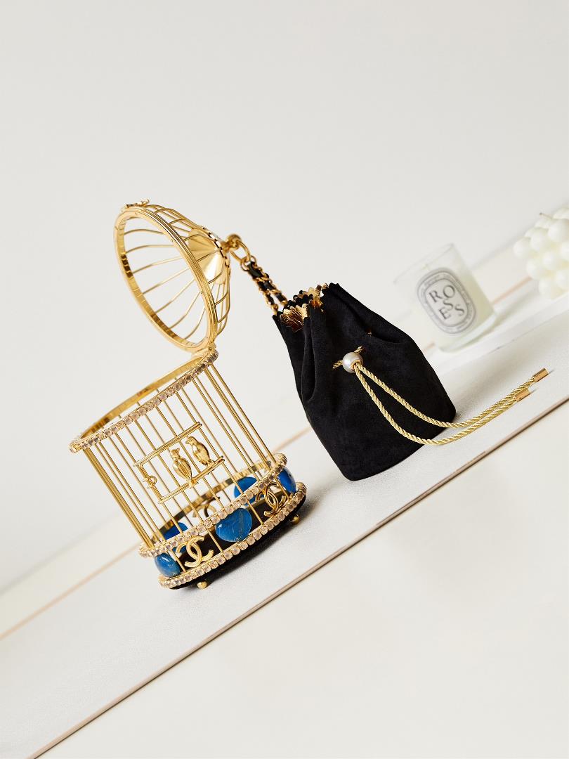 The highend handicraft workshop series has produced a bird cage which is truly stunning