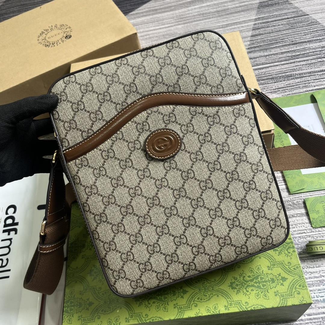 Equipped with a full set of packaged GG crossbody bags Gucci Loves new fashion collect