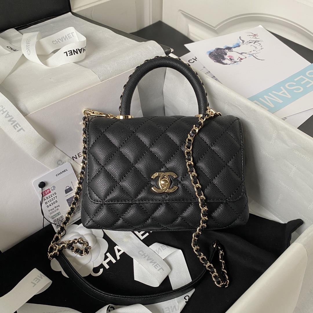 23p chanel model AS2215 chain handinlet cover handbags  professional luxury fashion brand agency