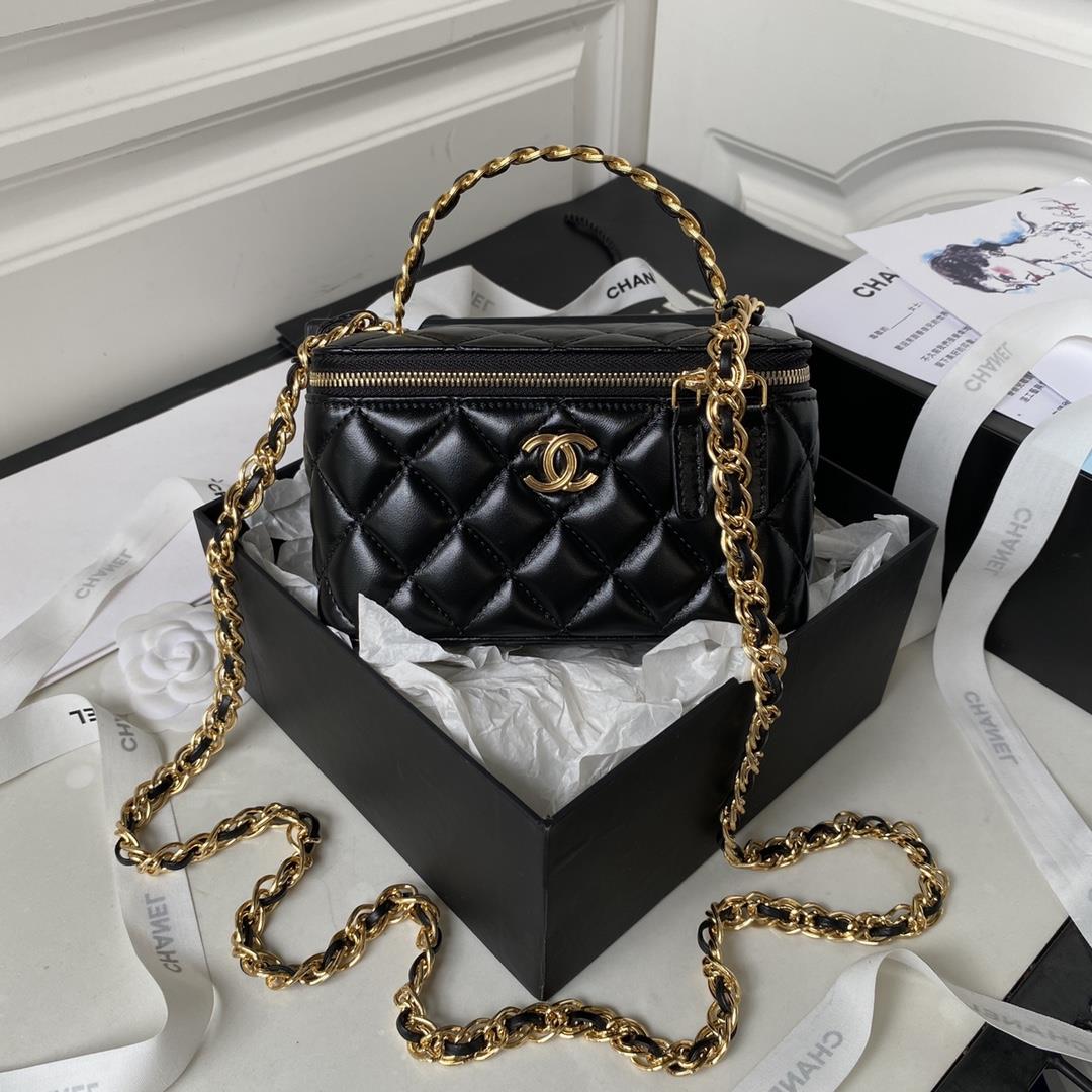 Chanel New Handle Big Makeup Bag Too Fragrant AP3315 Following the principle of not taking action un