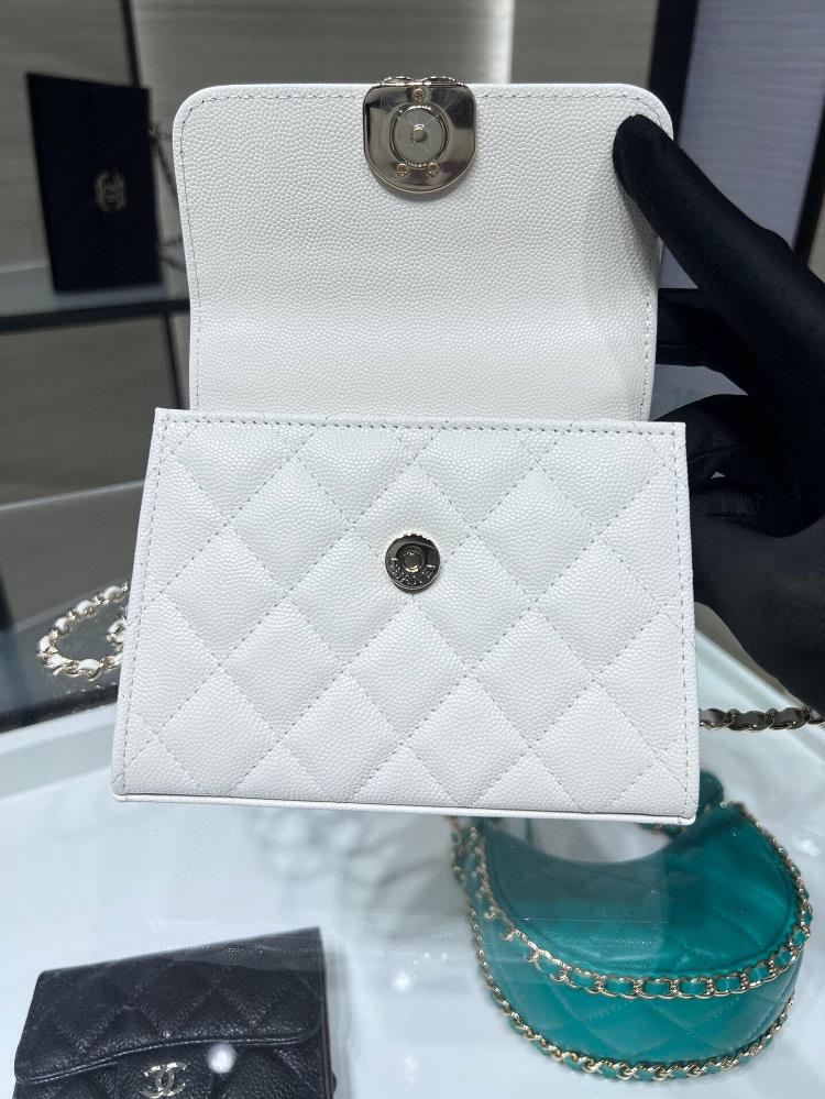 It is the versatility of this Chanel bag that truly captivates me The timeless monochrome