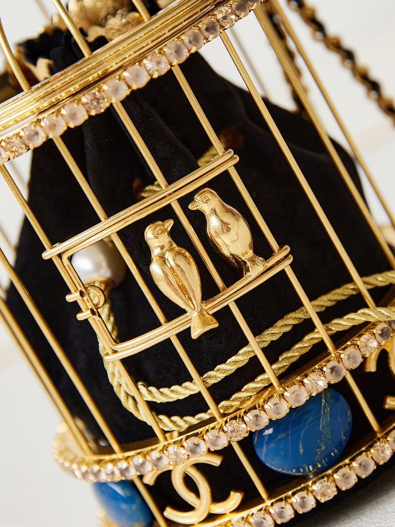 The highend handicraft workshop series has produced a bird cage which is truly stunning