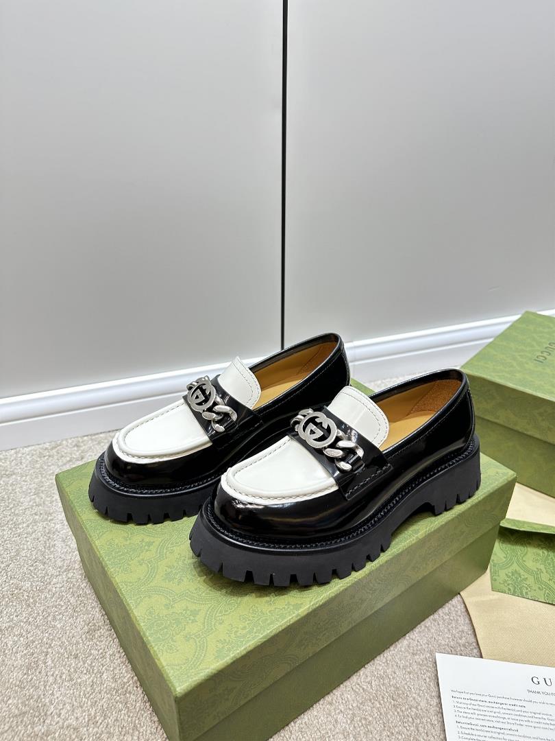 Gucci New Slipon shoeThe highend version recommends the most beautiful single shoe that instan