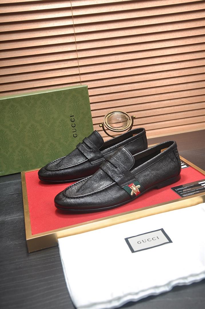 Gucci High end Niuli New Gucci Top Edition Gucci Classic Casual Leather Shoes Choose Impor