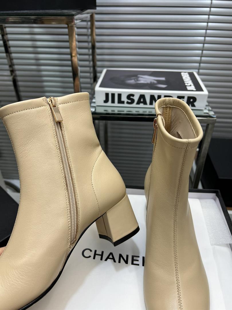 Factory short bootsCHANE Xiaoxiang Autumn and Winter Classic Elastic Boot Top EditionImpor