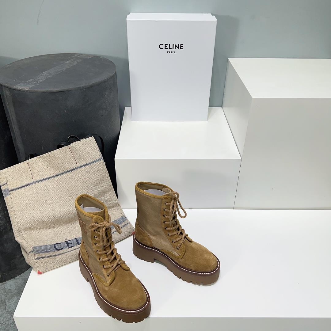 High quality factory produced Celine Sailing 23ss autumn and winter new style short boots