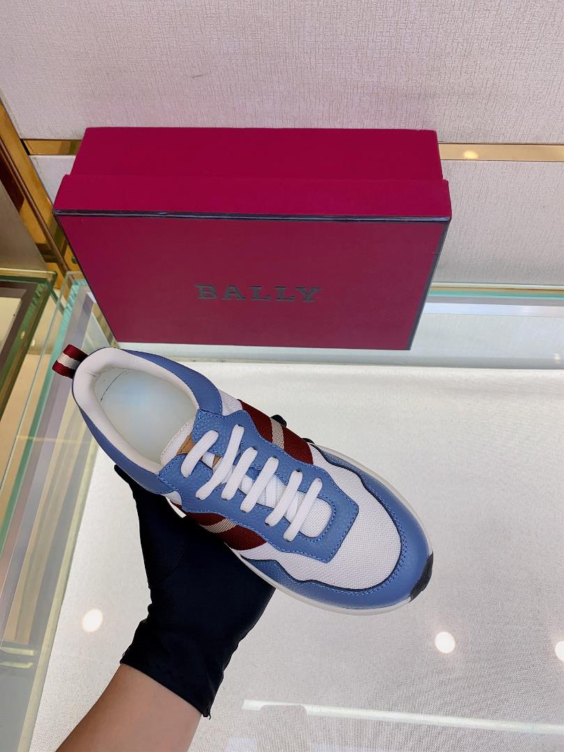 BALLY come on little flying shoes BALYs summer flagship features mens sports shoesIn line with