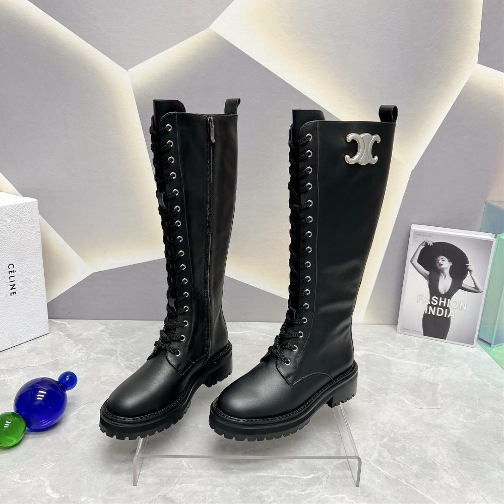 Exworks exclusive toplevel version CELINE Sailings Latest Popular Martin Boot Collectio